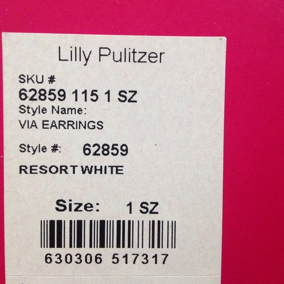 SALE!!!! NWT 🌺Lilly Pulitzer Resort🌺 Earrings - Picture 2 of 4