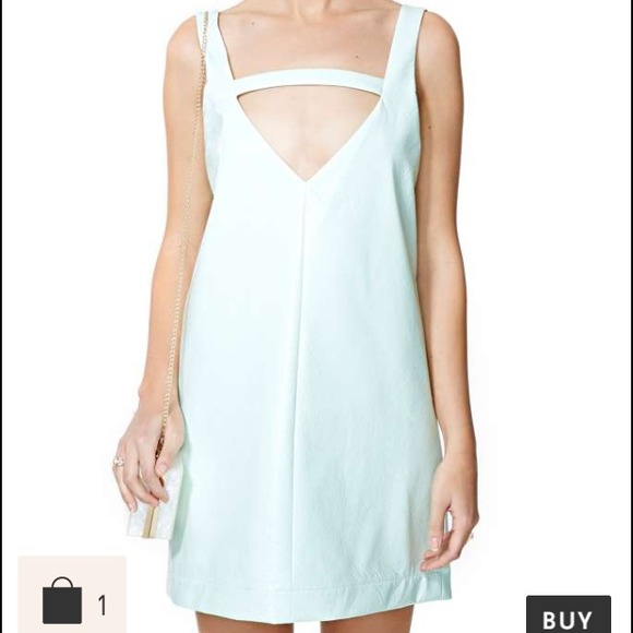 ✖️sold✖️ Nasty Gal High Shine Vinyl Dress