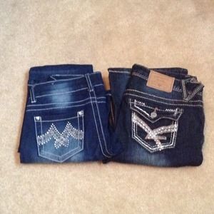 Amethyst jeans and toxic jeans