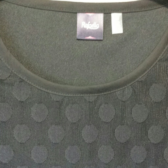 Black Rafaella Short-Sleeved Top - Picture 2 of 4