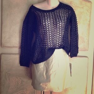 NWT $79 Crochet Top XS