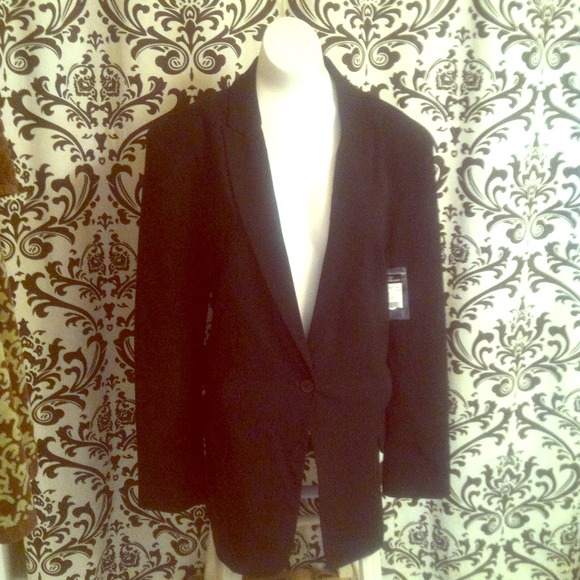 Black Boyfriend Jacket