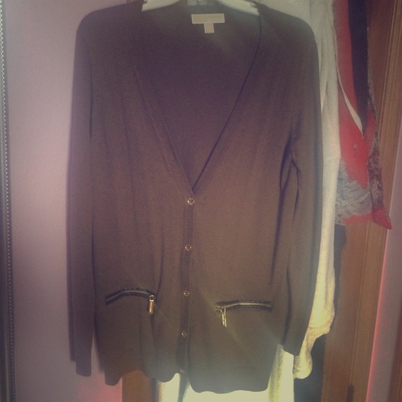 Army Green Michael Kors Sweater
