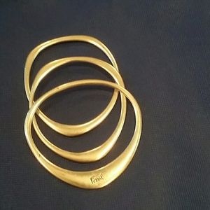 Fossil silver bracelets