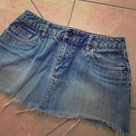 $12 TODAY! Destroyed denim shirt! - Picture 1 of 4