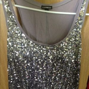 Express sequin tank- FLASH SALE
