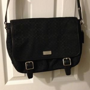 Coach tablet/small laptop bag.