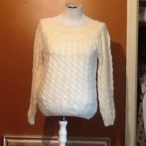 Cream colored sweater