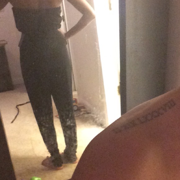 Cute Black strapless jumpsuit - Picture 2 of 2