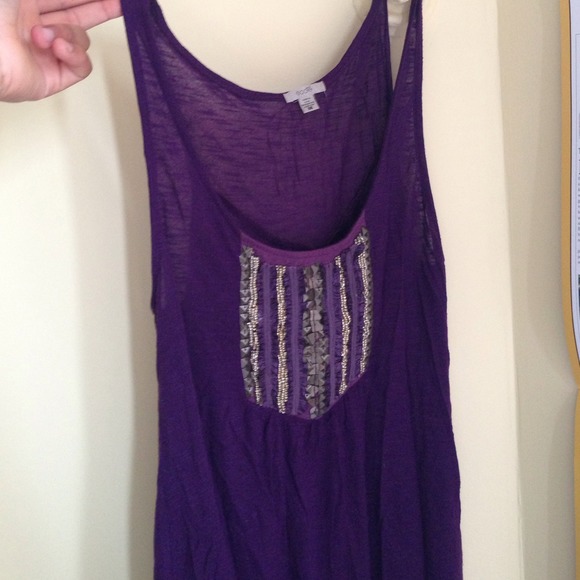 Beaded tank top!