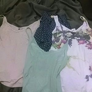 Four cute tanks