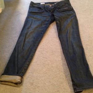 Gap cropped jeans