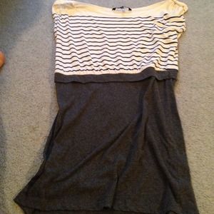 Stripped cotton summer dress