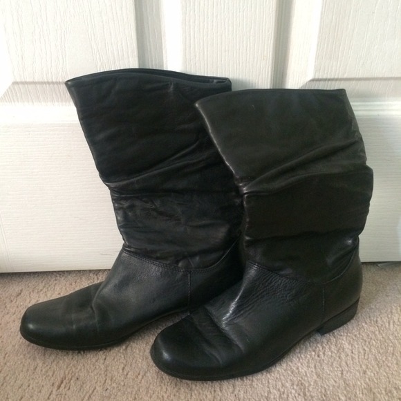 Black boots