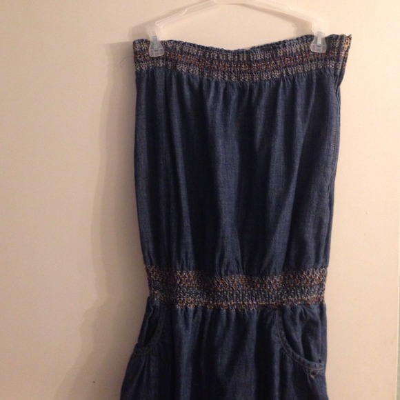 One piece jean outfit