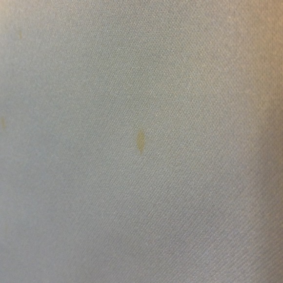 Off-White Rhinestone Prom Dress - Picture 2 of 2