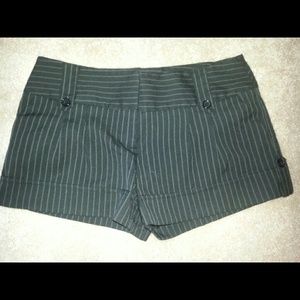 Pin stripe shorts