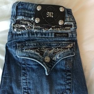 Miss Me sequin jeans