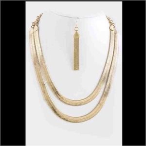 Double Snake Necklace