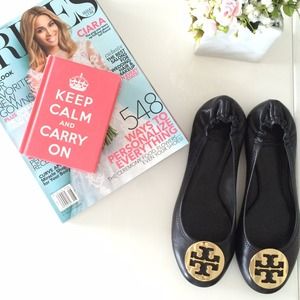 Tory Burch Reva Ballet Flat in black