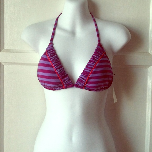 SOLD - Nanette Lepore Cabana Striped Swim Bikini