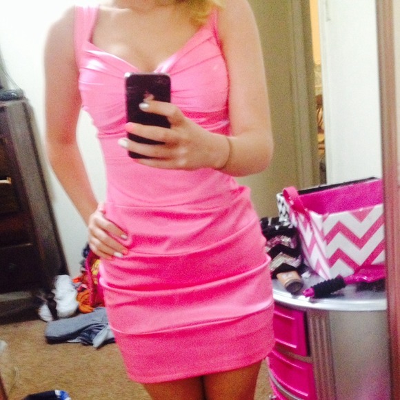 Pink dress