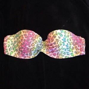 Victoria's Secret push up bandeau bikini top