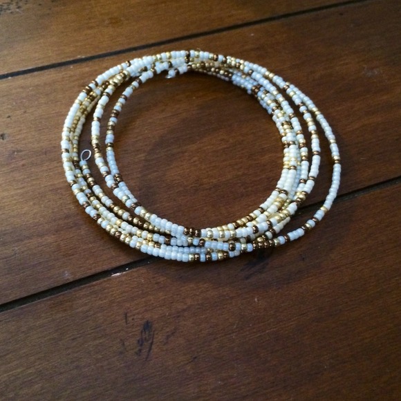Beaded wrap bracelet