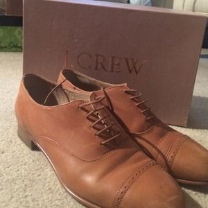 Jcrew Eddie oxfords size 8