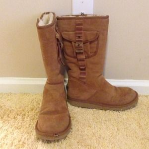 UGG boots - tall & Chesnut