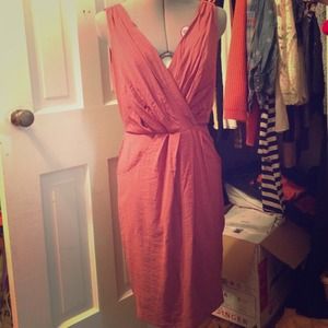 To The Max Wrap/Rouched Dress with pockets!