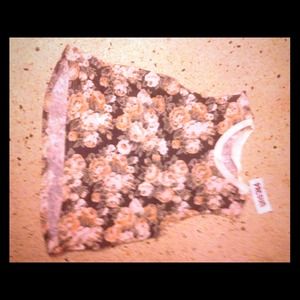 Floral pacsun muscle tee