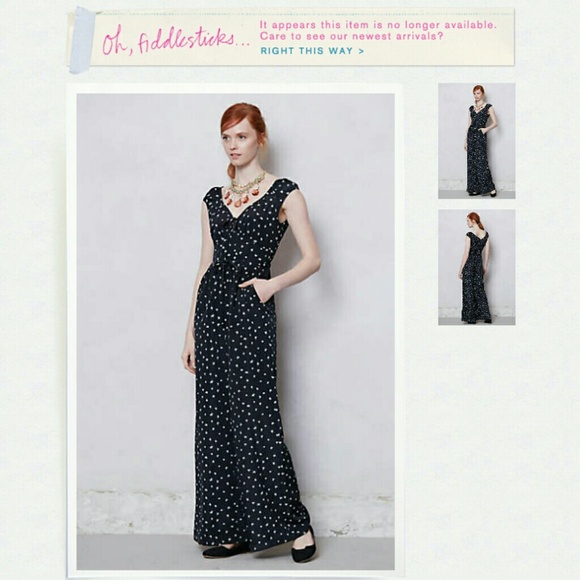 SOLD! Anthropologie, Liesdottir Nightsea jumpsuit.