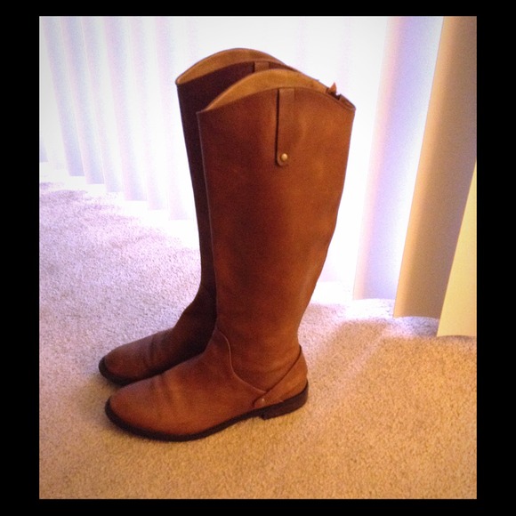 Halogen tall riding boot