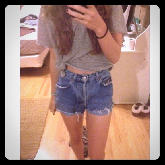 ✨Sold✨Denim High Waist Shorts🌵