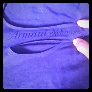 Armani Exchange cut out tank