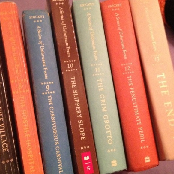 Second set of lemony snicket books RESERVED