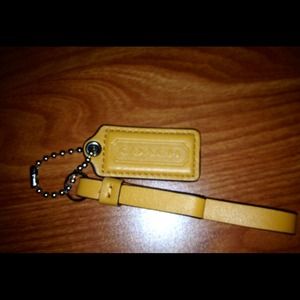 Coach bag/key tag