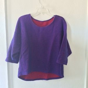 American apparel double wear sweater