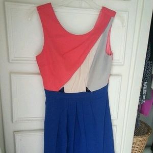Minuet Draped Cutout Dress