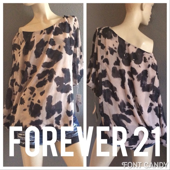 Forever 21 Tops - 🚫SOLD💗 NWT Forever 21 Taupe/Black Sheer Top 💗