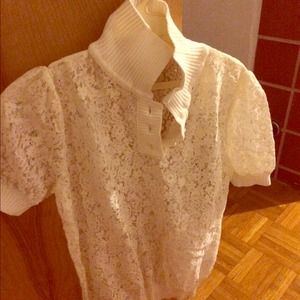 Juicy couture lace blouse (nwt)