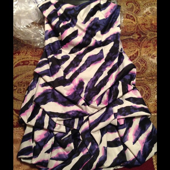 Dress with tiers at bottom