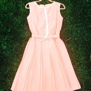 Vintage coral sundress