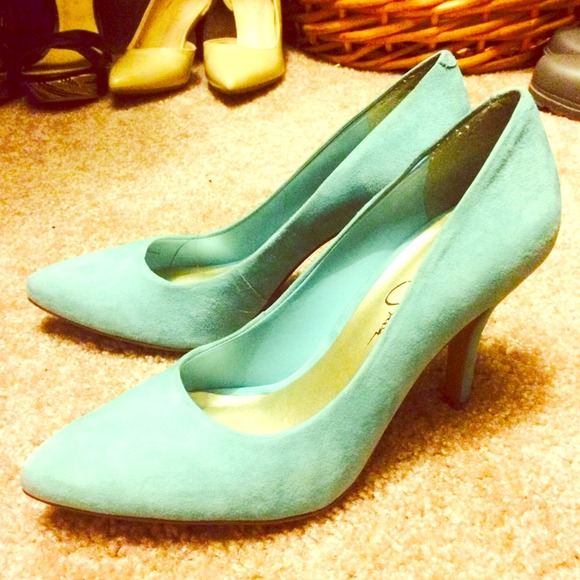 Jessica Simpson Suede Heels