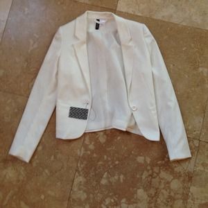 H&M White Blazer