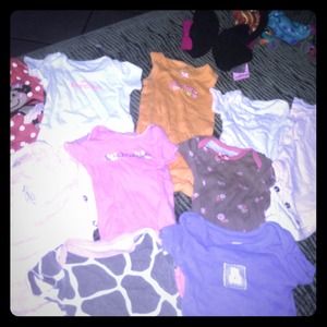 Newborn baby onesies bundle