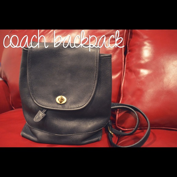 💯% Authentic Vintage Coach Backpack
