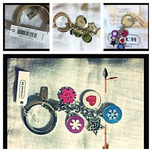 Reserved for bsf5279 Coach snowflake keyfob