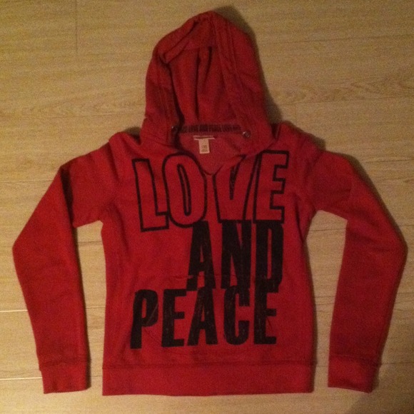 a graphic sweatshirt